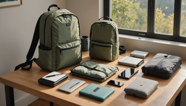 Les astuces pour optimiser l'espace dans son sac